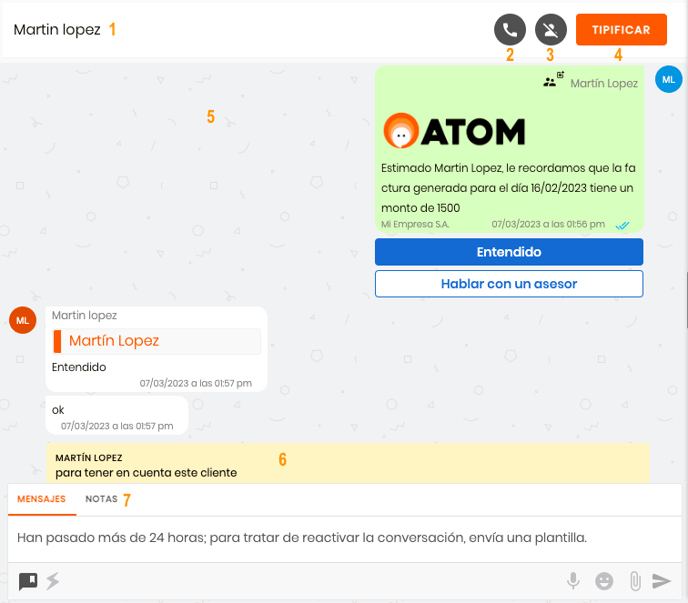 nuevo espacio de conversacion